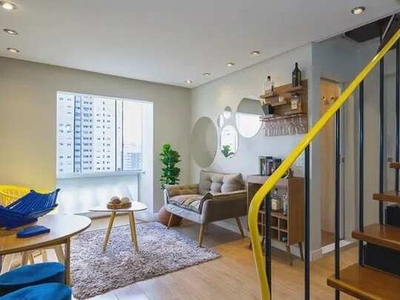 Cobertura duplex para aluguel e venda com 87 m² com 1 quarto