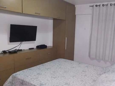 Quarto e sala mobiliado na ponta verde