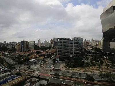 Studio novo decorado com 30m² em Pinheiros - São Paulo - SP