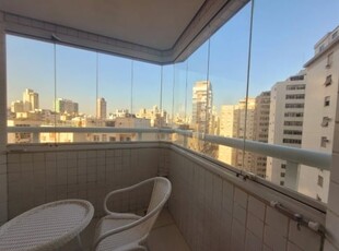 Apartamento 01 dormitório 01 suite 01 vaga - boqueirão - santos