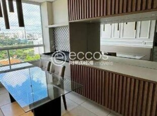 Apartamento à venda, 3 quartos, 1 suíte, 2 vagas, copacabana - uberlândia/mg