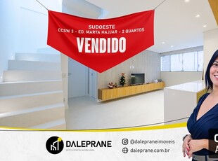 Apartamento à venda com 2 quartos no Sudoeste, Brasília