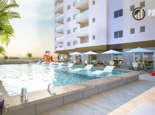 Apartamento com 2 dormitórios à venda, 70 m² por r$ 567.271,56 - vila guilhermina - praia grande/sp