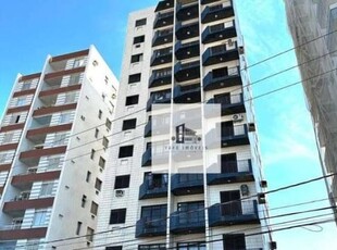 Apartamento com 2 dormitórios à venda, 91 m² por r$ 470.000,00 - guilhermina - praia grande/sp