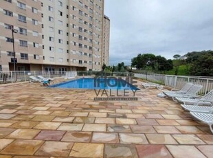 Apartamento com 2 quartos à venda, 47 m² por r$ 260.000 - condomínio vista valley - valinhos/sp