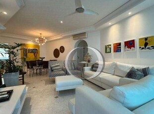 Apartamento com 3 dormitórios à venda, 180 m² por r$ 1.500.000,00 - enseada - guarujá/sp