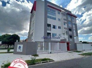 Apartamento com 3 dormitórios à venda, 62 m² por r$ 295.000,00 - cidade jardim - são josé dos pinhais/pr