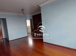 Apartamento com 3 dormitórios para alugar, 91 m² por r$ 3.200,00/mês - centro - santo andré/sp