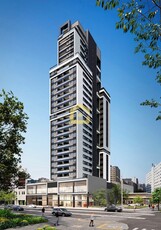 Apartamento em Água Verde, Curitiba/PR de 53m² 1 quartos à venda por R$ 459.000,00