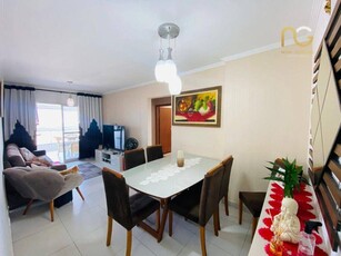 Apartamento em Campo da Aviação, Praia Grande/SP de 101m² 3 quartos à venda por R$ 699.000,00