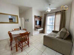 Apartamento em Cidade Ocian, Praia Grande/SP de 51m² 2 quartos à venda por R$ 309.000,00