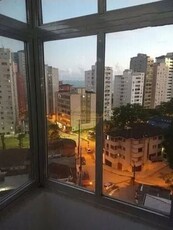 Apartamento em Itararé, São Vicente/SP de 55m² 1 quartos à venda por R$ 189.000,00