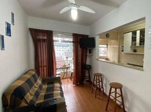 Apartamento em Vila Guilhermina, Praia Grande/SP de 45m² 1 quartos à venda por R$ 214.000,00