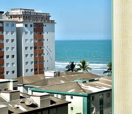 Apartamento em Vila Guilhermina, Praia Grande/SP de 48m² 1 quartos à venda por R$ 344.000,00