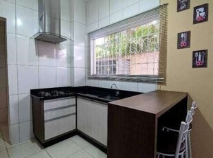 Apartamento para locação no iririu, 1 suíte + 1 dormitório, semi mobiliado por r$ 1.400,00 + taxas