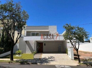 Casa com 4 dormitórios, 285 m² - venda ou aluguel - condomínio sunset - sorocaba/sp