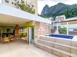 Casa com 4 dormitórios à venda, 595 m² por r$ 3.750.000,00 - humaitá - rio de janeiro/rj