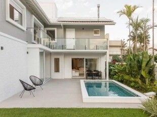 Casa com 5 quartos à venda em jurerê internacional, florianópolis , 369 m2 por r$ 5.500.000