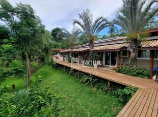 Casa com 6 suites para alugar, 380 m² por r$ 11.925/mês - fazenda marajoara - campo limpo paulista/sp