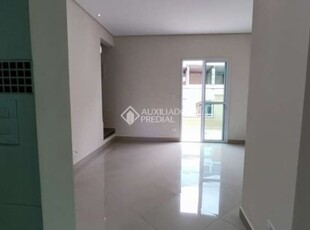 Casa em condomínio fechado com 3 quartos à venda na francisco lisboa, 15, bangú, santo andré, 100 m2 por r$ 551.000