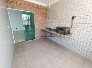 Casa em condomínio fechado com 3 quartos para alugar na rua evaristo da veiga, 0, campo grande, santos por r$ 5.000