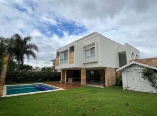 Casa em condomínio fechado com 4 quartos para alugar na avenida gil de abreu souza, 2001, esperança, londrina, 450 m2 por r$ 15.800