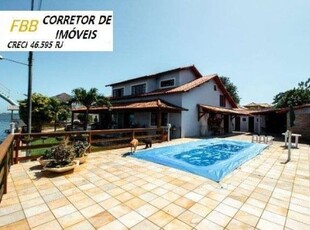 Casa em condomínio para venda em cabo frio, praia do siqueira, 4 dormitórios, 3 suítes, 5 banheiros, 6 vagas