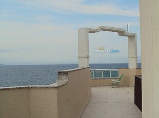 Cobertura com piscina frente para o mar em Canasvieiras.
