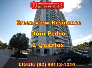 Condomínio green view com 2 quartos no dom pedro