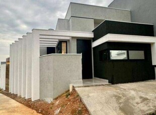 Condomínio villagio ipanema - casa com 3 dormitórios à venda, 110 m² por r$ 700.000 - jardim residencial villaggio ipanema i - sorocaba/sp