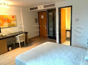 Flat em Indianópolis, São Paulo/SP de 27m² 1 quartos para locação R$ 2.036,00/mes