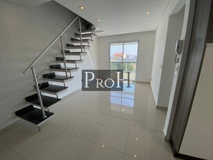 Penthouse em Nova Gerty, São Caetano do Sul/SP de 128m² 2 quartos à venda por R$ 819.000,00