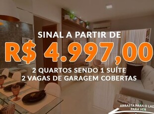 Residencial porto ipê - 2 quartos com suíte e varanda