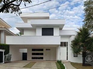 Sobrado com 4 dormitórios, 396 m² - venda por r$ 2.650.000,00 ou aluguel por r$ 18.000,00/mês - alphaville nova esplanada - votorantim/sp