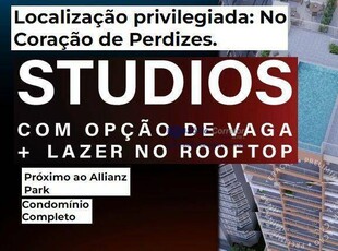 Studio em Perdizes, São Paulo/SP de 26m² 1 quartos à venda por R$ 356.000,00