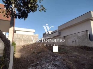 Terreno 250m² c/pequeno aclive - cond. golden park – aceita finan.