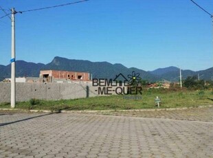 Terreno à venda, 232 m² por r$ 180.000,00 - travessão - caraguatatuba/sp