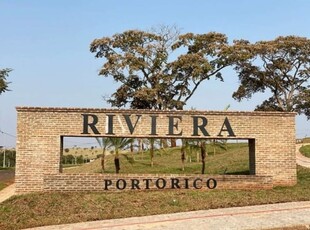 Terreno à venda na rua alfredo eleoterio, sn, loteamento riviera, porto rico por r$ 235.000
