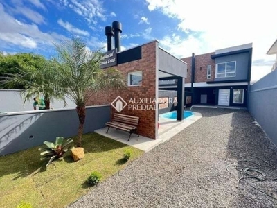 Casa com 3 quartos à venda na dona castorina lima da silveira, 331, estância velha, canoas, 117 m2 por r$ 599.000