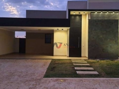 Casa térrea em condomínio vila do golf, ribeirão preto - sp