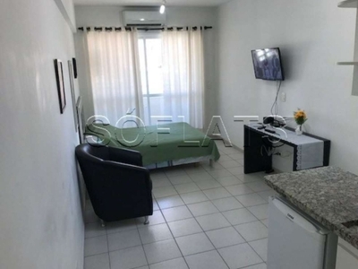 Flat new studio em pinheiros disponível locação com 27m², 1 dormitório e 1 vaga