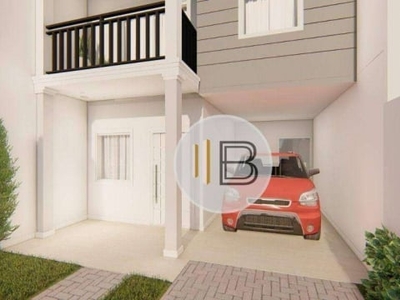 Sobrado com 3 dormitórios à venda, 130 m² por r$ 689.000,00 - cidade jardim - são josé dos pinhais/pr