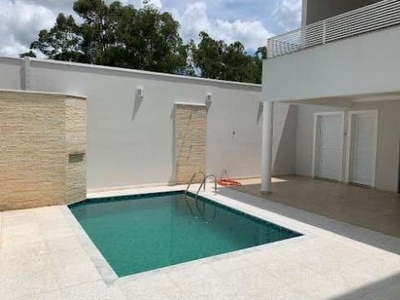 Sobrado seminovo com 3 suítes, piscina e closet para alugar, 300 m² - condomínio villagio milano - sorocaba/sp