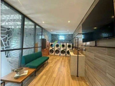 Studio com 1 dormitório à venda, 22 m² por r$ 414.000,00 - chácara klabin - são paulo/sp