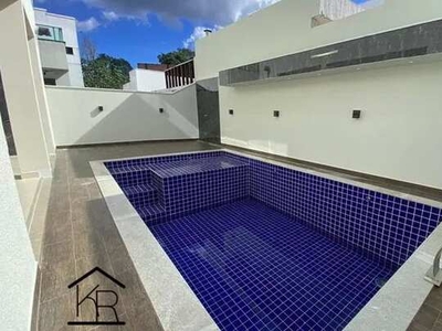 4 suítes, piscina privativa e aceita financiamento Ponta Negra