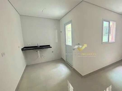 Apartamento com 2 dormitórios à venda, 46 m² por R$ 370.000,00 - Vila Pires - Santo André