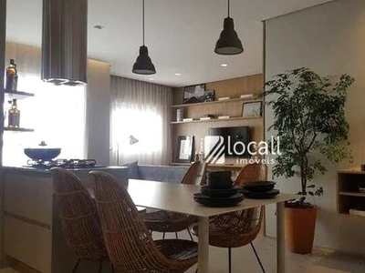Apartamento com 2 dormitórios à venda, 59 m² por R$ 420.000 - Vila Redentora - São José do