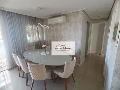 Apartamento com 3 dormitórios à venda, 108 m² por R$ 1.050.000,00 - Vila Augusta - Guarulh