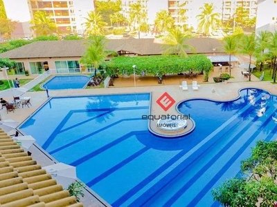 Apartamento com 3 quartos à venda, 76 m² por R$ 562.000 - Porto das Dunas - Aquiraz/CE