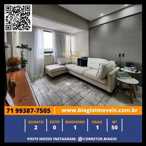 Apartamento para venda com 50 metros quadrados com 2 quartos em Boca do Rio - Salvador - B